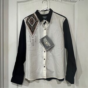 FINAL PRICE NWT Vintage Brooks & Dunn Button Down